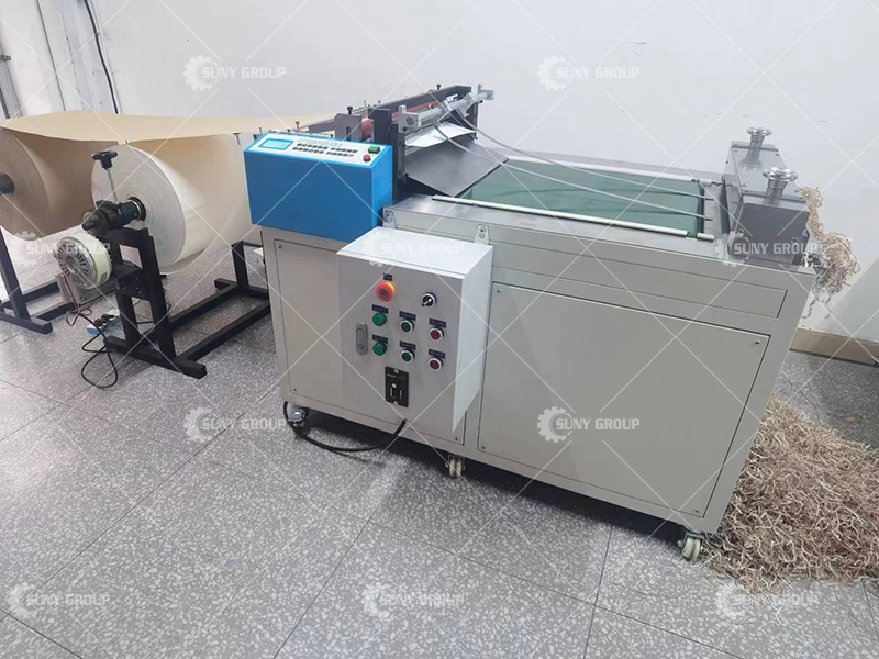 Crinkle Paper Shredder Machine for Gift Box Production