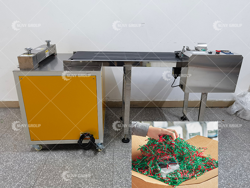 Customized Crinkle Paper Packing Machine