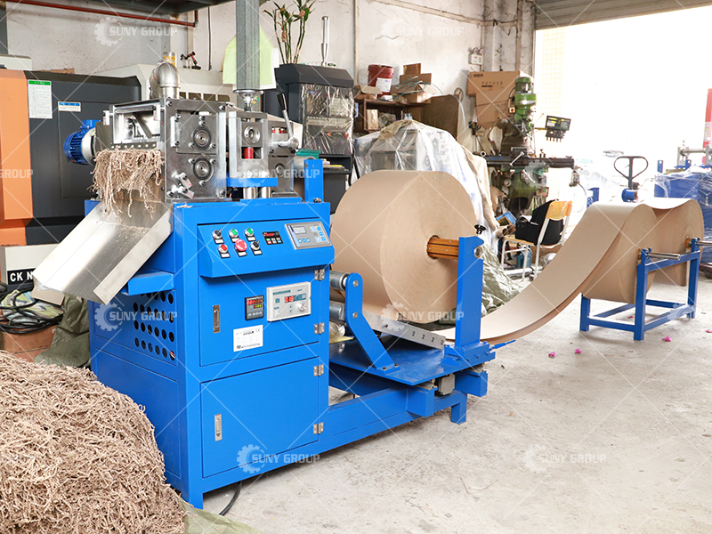 Industrial Crinkle Paper Machine