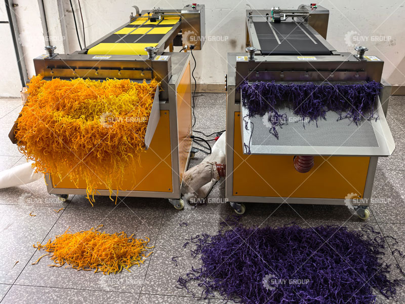 crinkle paper machine for gift packaging