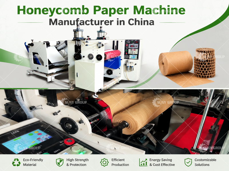 Honeycomb Paper Machine Manufacturer in China