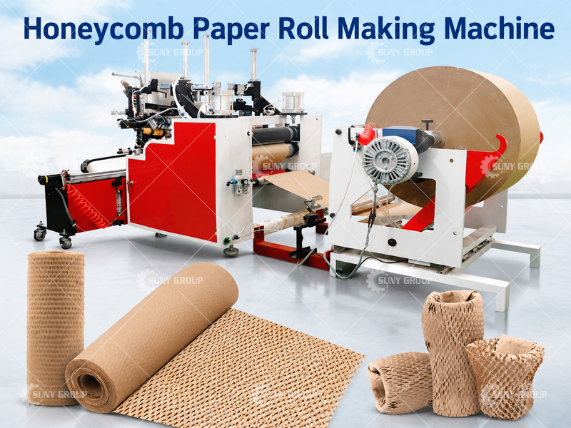 Honeycomb Paper Roll Making Machine