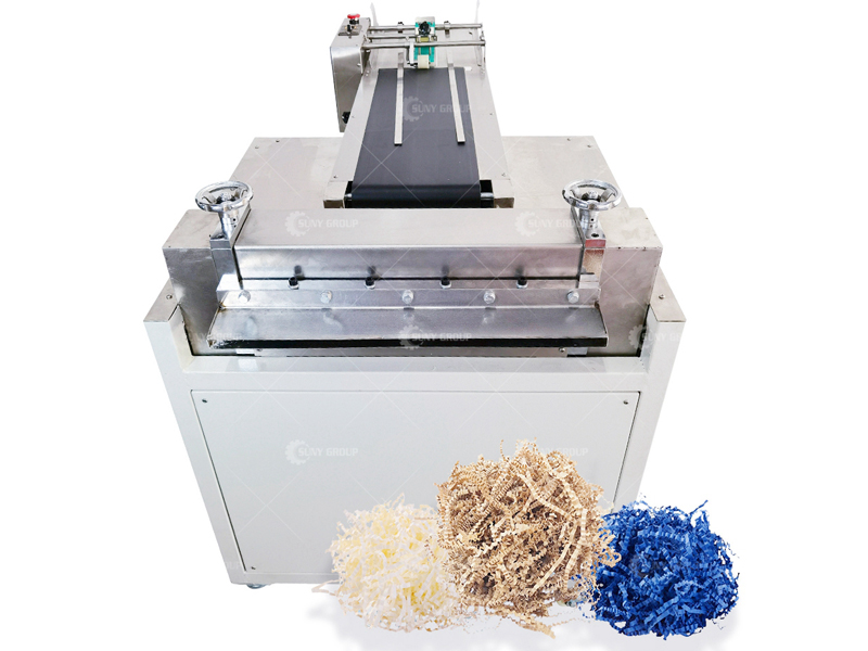 Crinkle Paper Shredder Cut Machine